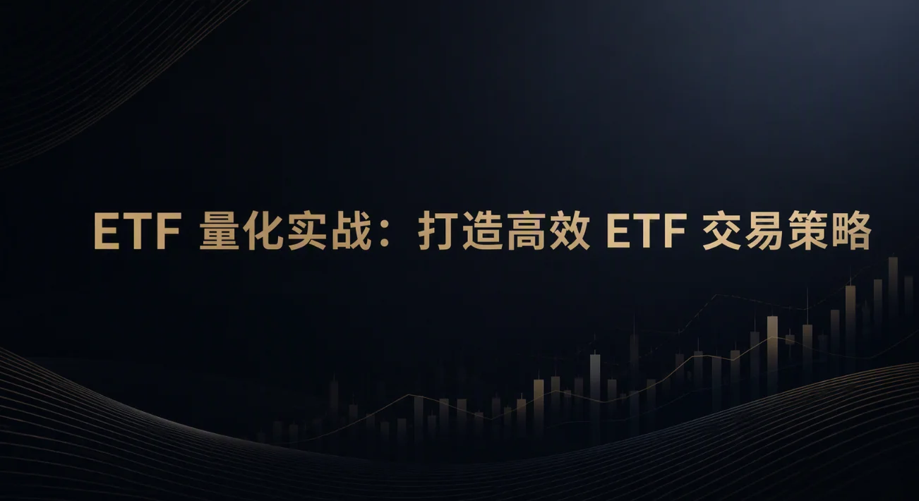 ETF 量化实战：打造高效 ETF 交易策略